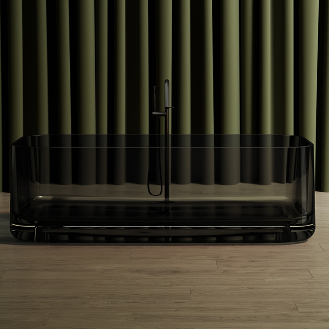 Hot Style Wholesale Freestanding Rectangular Transparent Bathtub MR-T88862