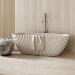 Factory Wholesale Freestanding Fluted Bathtub MR-88872