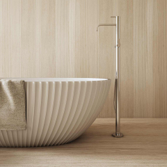 Popular Wholesale Designer Freestanding Solid Surface Fluted Bathtub MR-88877