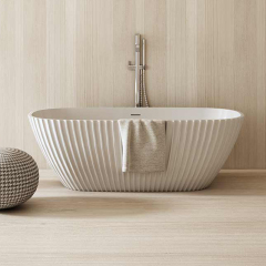 Factory Wholesale Freestanding Fluted Bathtub MR-88872
