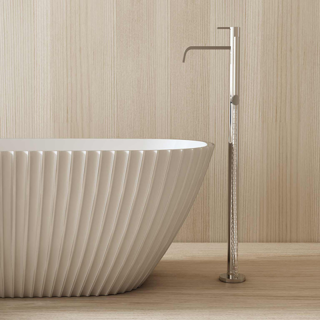 Factory Wholesale Freestanding Fluted Bathtub MR-88872