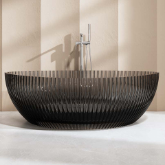 Wholesale Price Freestanding Irregular Shape Transparent Bathtub MR-T88870