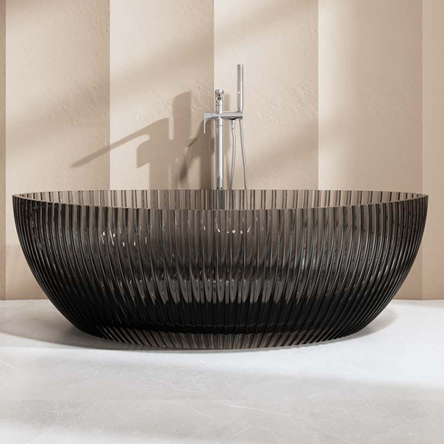 Wholesale Price Freestanding Irregular Shape Transparent Bathtub MR-T88870