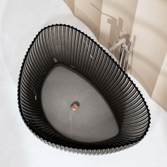 Wholesale Price Freestanding Irregular Shape Transparent Bathtub MR-T88870