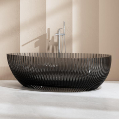 Wholesale Price Freestanding Irregular Shape Transparent Bathtub MR-T88870