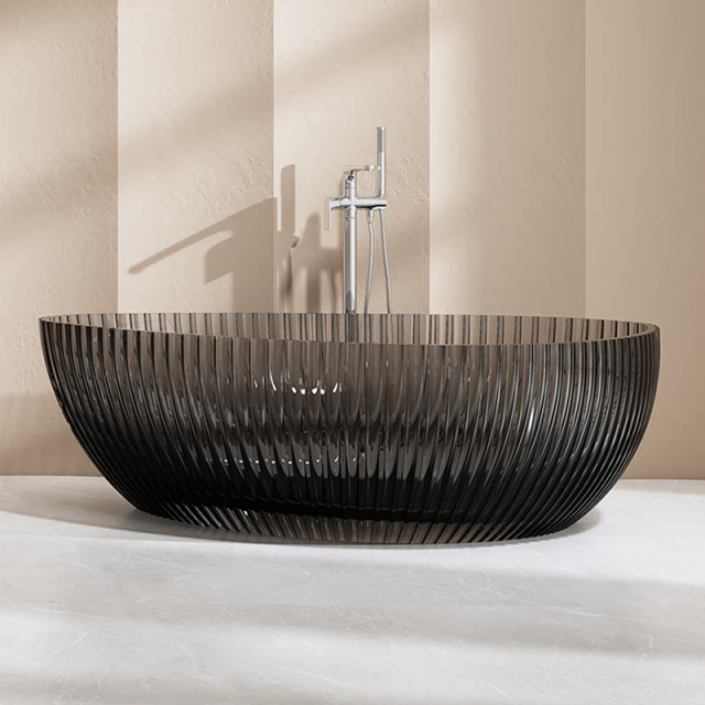 Wholesale Price Freestanding Irregular Shape Transparent Bathtub MR-T88870