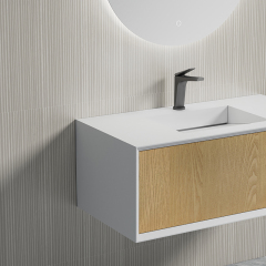 Manufacturer Single Under Counter Sink Floating Bathroom Vanity Cabinet TW-2501