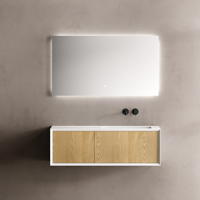 Wholesale Price Single Under Counter Sink Wall Mounted Hanging Bathroom Vanity Cabinet TW-2503