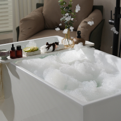 Hot Style Wholesale Colorful Rectangle Freestanding Acrylic Bathtub XA-185