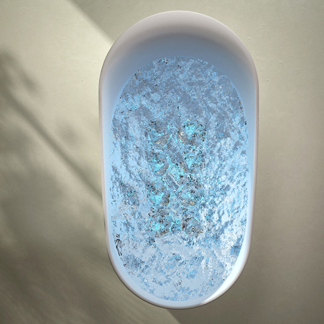 Wholesale High End Quality Oval Bubble Constant Temperature Heated Massage Bathtub MR-88818M