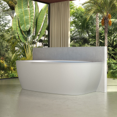 Wholesale Fashion Oval Bubble Constant Temperature Heated Massage Bathtub MR-88816M