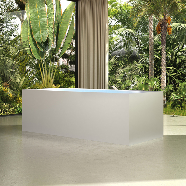 China Wholesale Factory Oval Bubble Constant Temperature Heated Massage Bathtub MR-88815M