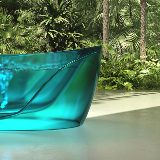 Quality Wholesale Unique Design Freestanding Transparent Bubble Massage Bathtub MR-T88813M