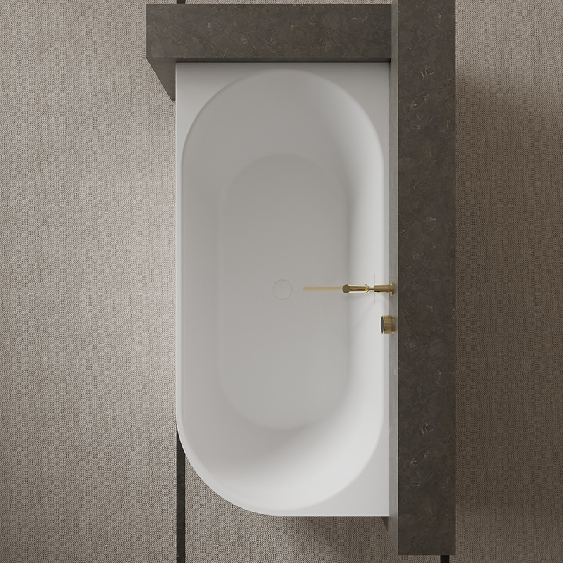 Hot Style Wholesale Freestanding Fluted Bathtub MR-88803