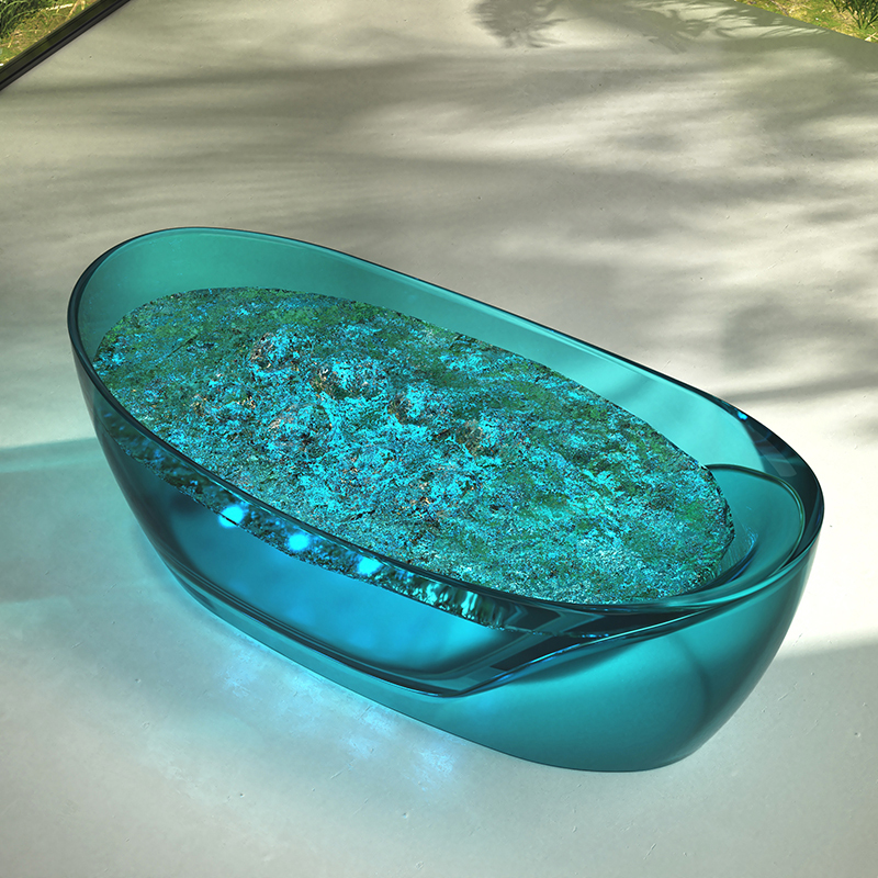 Quality Wholesale Unique Design Freestanding Transparent Bubble Massage Bathtub MR-T88813M