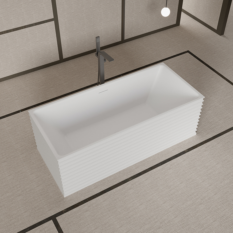 Hot Style Wholesale Freestanding Fluted Bathtub MR-88805