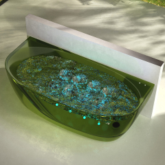 Wholesale Fashion Freestanding Transparent Bubble Massage Bathtub MR-T88816M