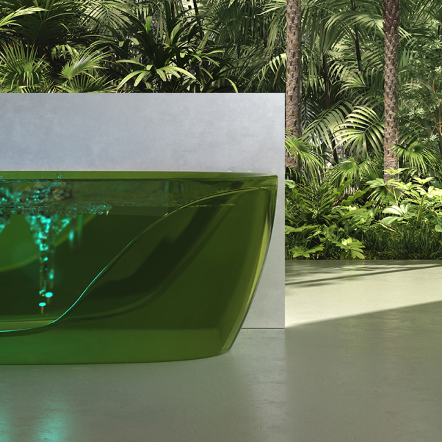 Wholesale Fashion Freestanding Transparent Bubble Massage Bathtub MR-T88816M