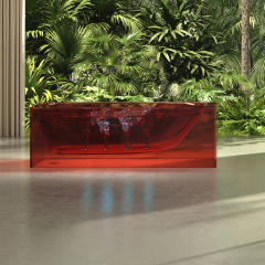 Wholesale Fashion Freestanding Transparent Bubble Massage Bathtub MR-T88815M