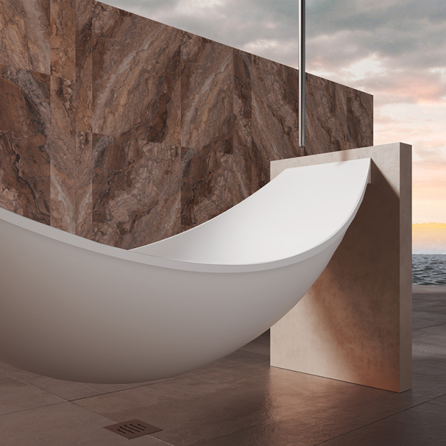 Wholesale Fashion Freestanding Solid Surface Floating Hammock Bathtub MR-88899