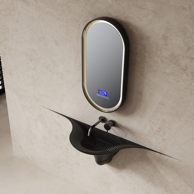 China Wholesale Factory Artificial Stone Sink Wall Hung Wash Basin MC-G8899