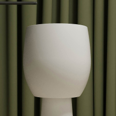 Hot Style Wholesale Solid Surface Fluted Freestanding Wash Basin MR-Z1103