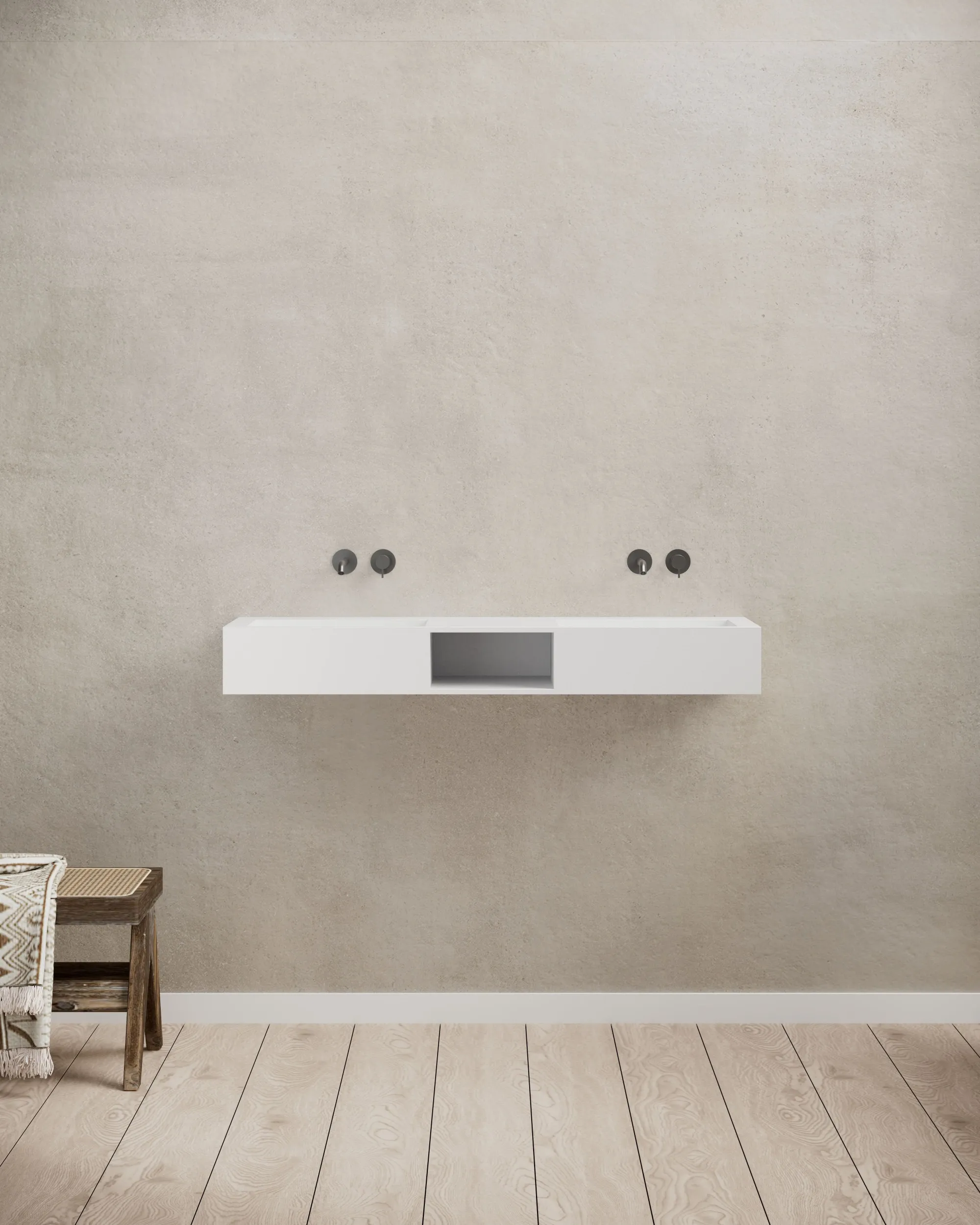 Quality control and inspection of finished solid surface basins