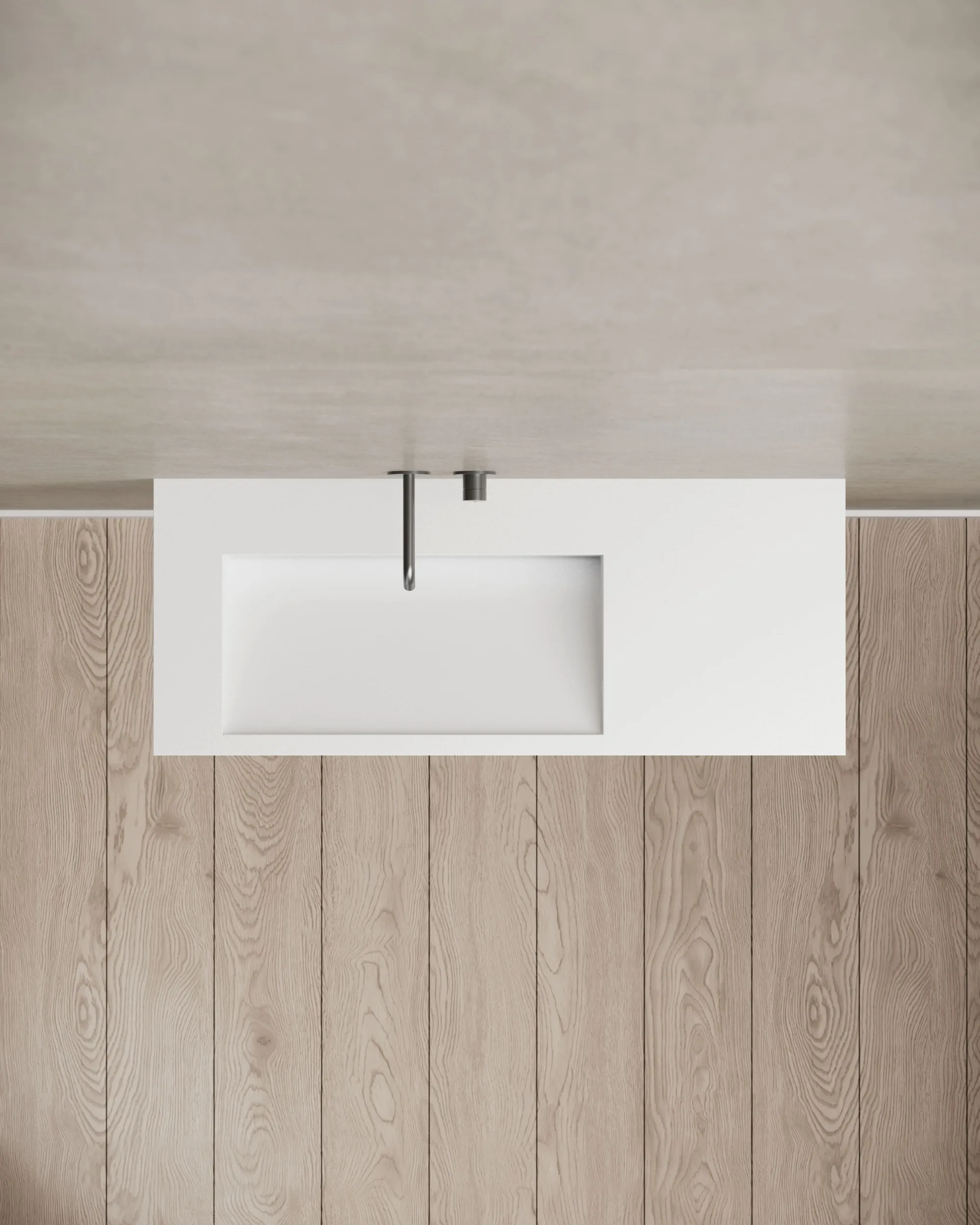 T&W solid surface basin production workshop