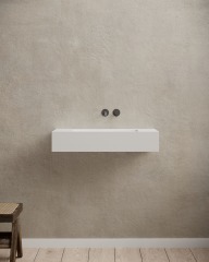 &W 31.5-Inch Wall-Mount Artificial Stone Wash Basin TW-G273