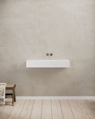 T&W 39.5-Inch Wall-Mount Artificial Stone Wash Basin TW-G275