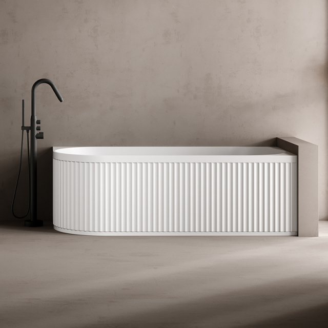 Factory Supply Quality Assurance Freestanding Fluted Bathtub TW-8123R