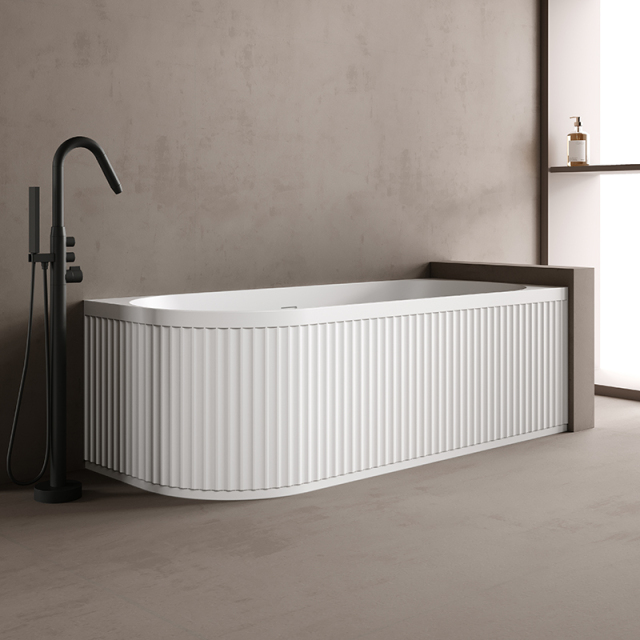 Factory Supply Quality Assurance Freestanding Fluted Bathtub TW-8123R