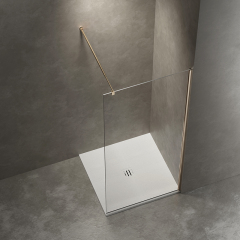 Factory Wholesale Frameless Glass Shower Screen TW105-S-11