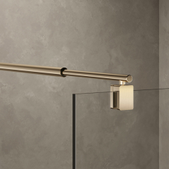 Factory Wholesale Frameless Glass Shower Screen TW105-S-11