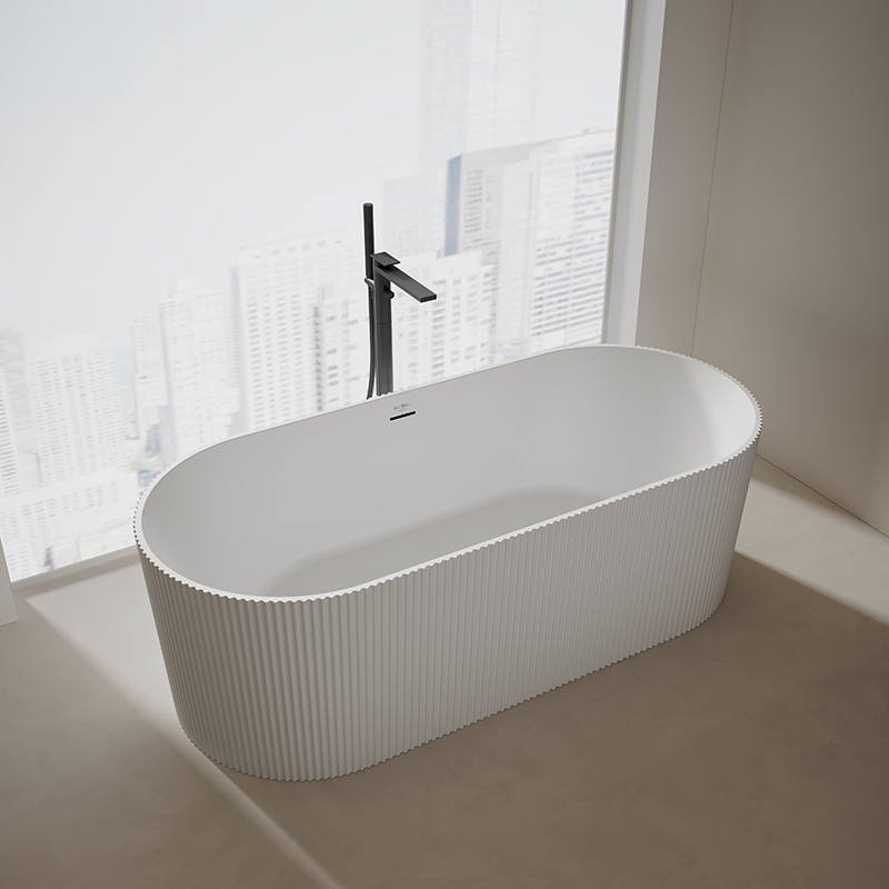 Factory Wholesale Freestanding Solid Surface Bathtub TW-8301