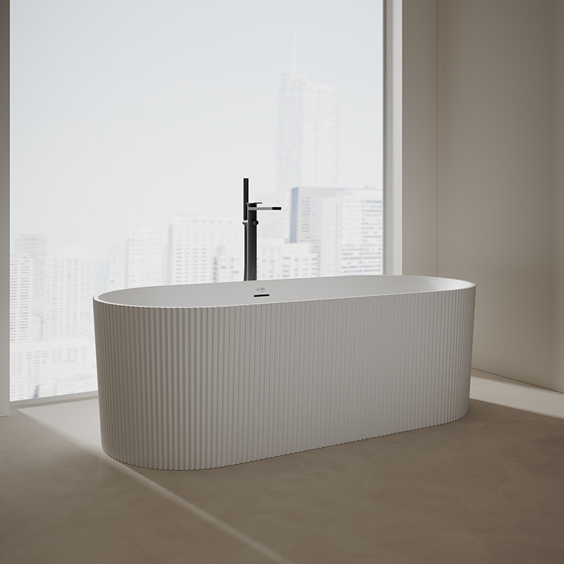 Factory Wholesale Freestanding Solid Surface Bathtub TW-8301