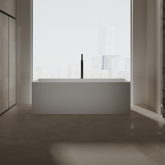 Factory Wholesale Freestanding Artificial Stone Bathtub TW-8572