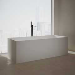 Factory Wholesale Freestanding Artificial Stone Bathtub TW-8572