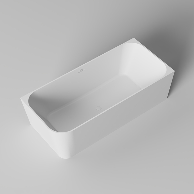 Factory Supply Quality Assurance Corner Freestanding Solid Surface Bathtub TW-8611R