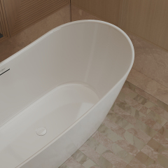 Wholesale Price High-End Oval Freestanding Acrylic Bathtub TW-6612