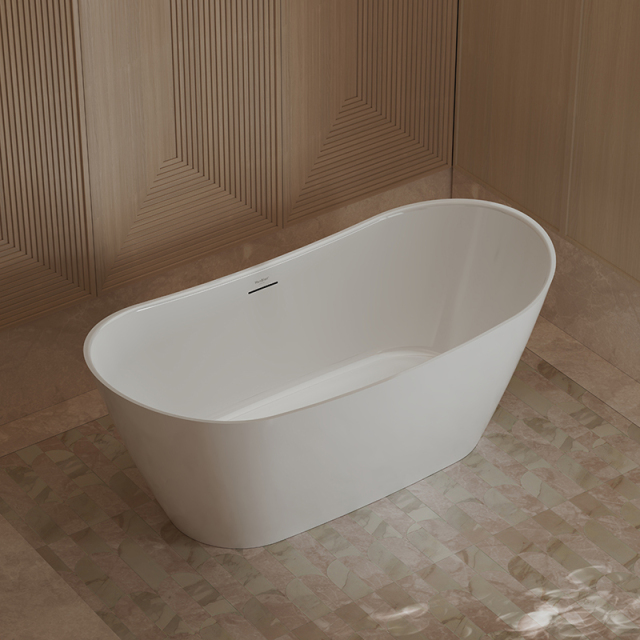 Wholesale Price High-End Oval Freestanding Acrylic Bathtub TW-6612