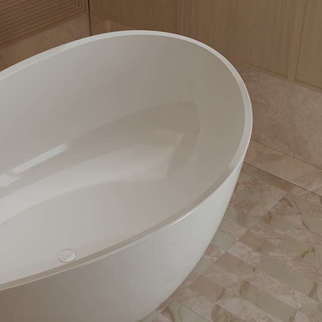 Wholesale Fashion Colorful Oval Free Standing Acrylic Bathtub TW-6620