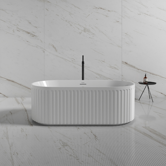 Wholesale Price Freestanding Acrylic Fluted Bathtub TW-7111