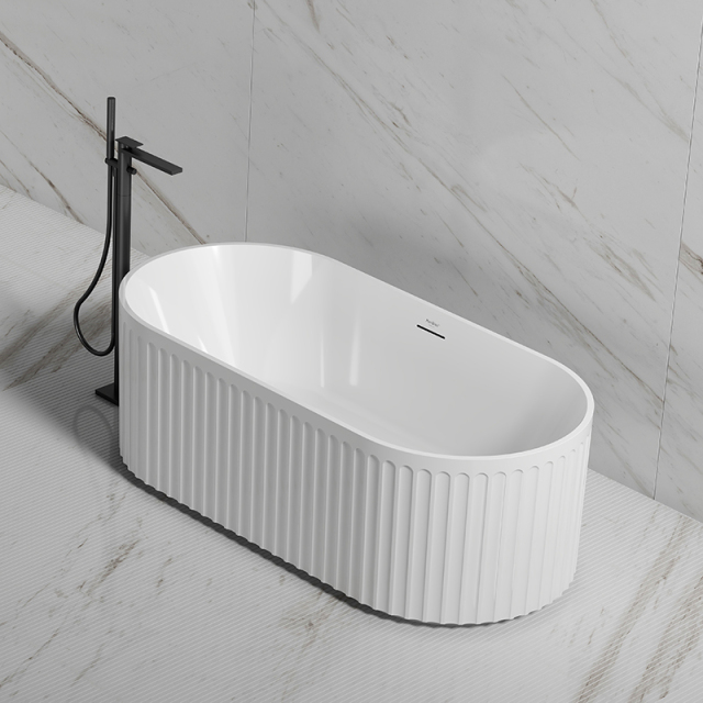Wholesale Price Freestanding Acrylic Fluted Bathtub TW-7111
