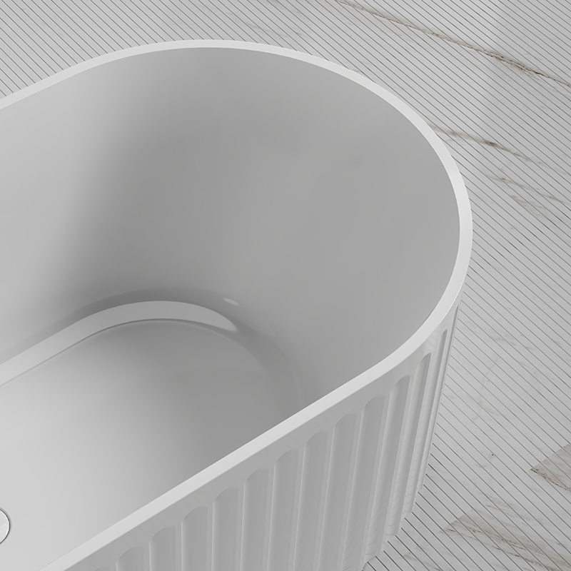 Wholesale Price Freestanding Acrylic Fluted Bathtub TW-7111