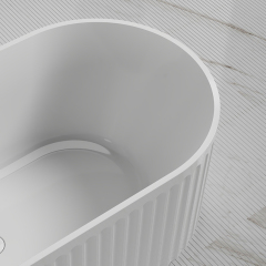 Wholesale Price Freestanding Acrylic Fluted Bathtub TW-7111