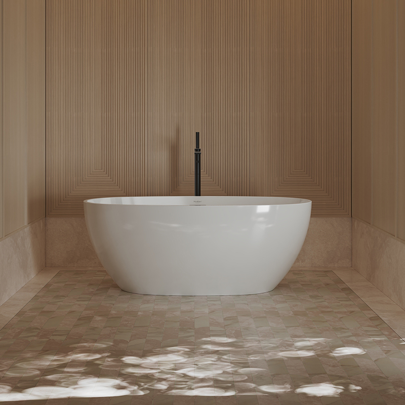 Wholesale Price Oval Freestanding Acrylic Bathtub TW-7507