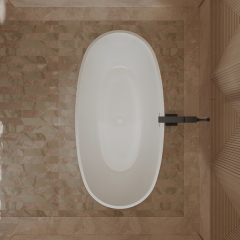 Wholesale Price Oval Freestanding Acrylic Bathtub TW-7507