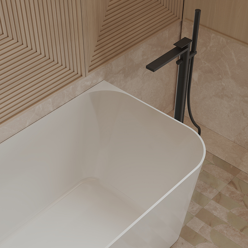 Hot Style Wholesale Freestanding 2 Wall Corner Acrylic Bathtub TW-7611L