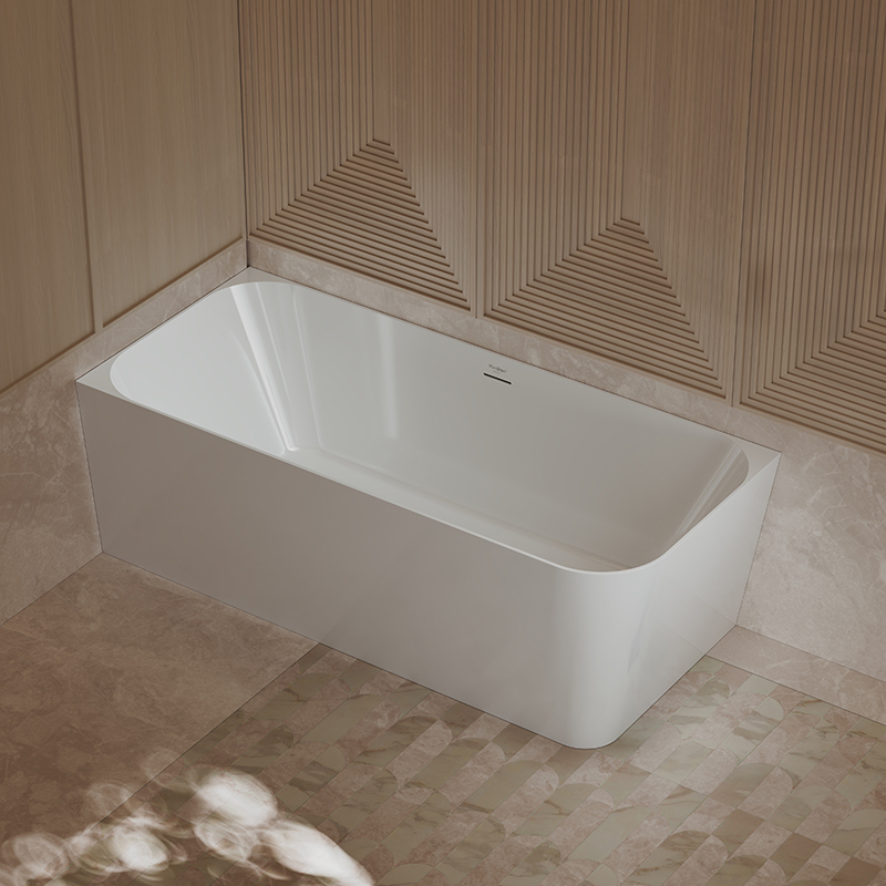 Hot Style Wholesale Freestanding 2 Wall Corner Acrylic Bathtub TW-7611L